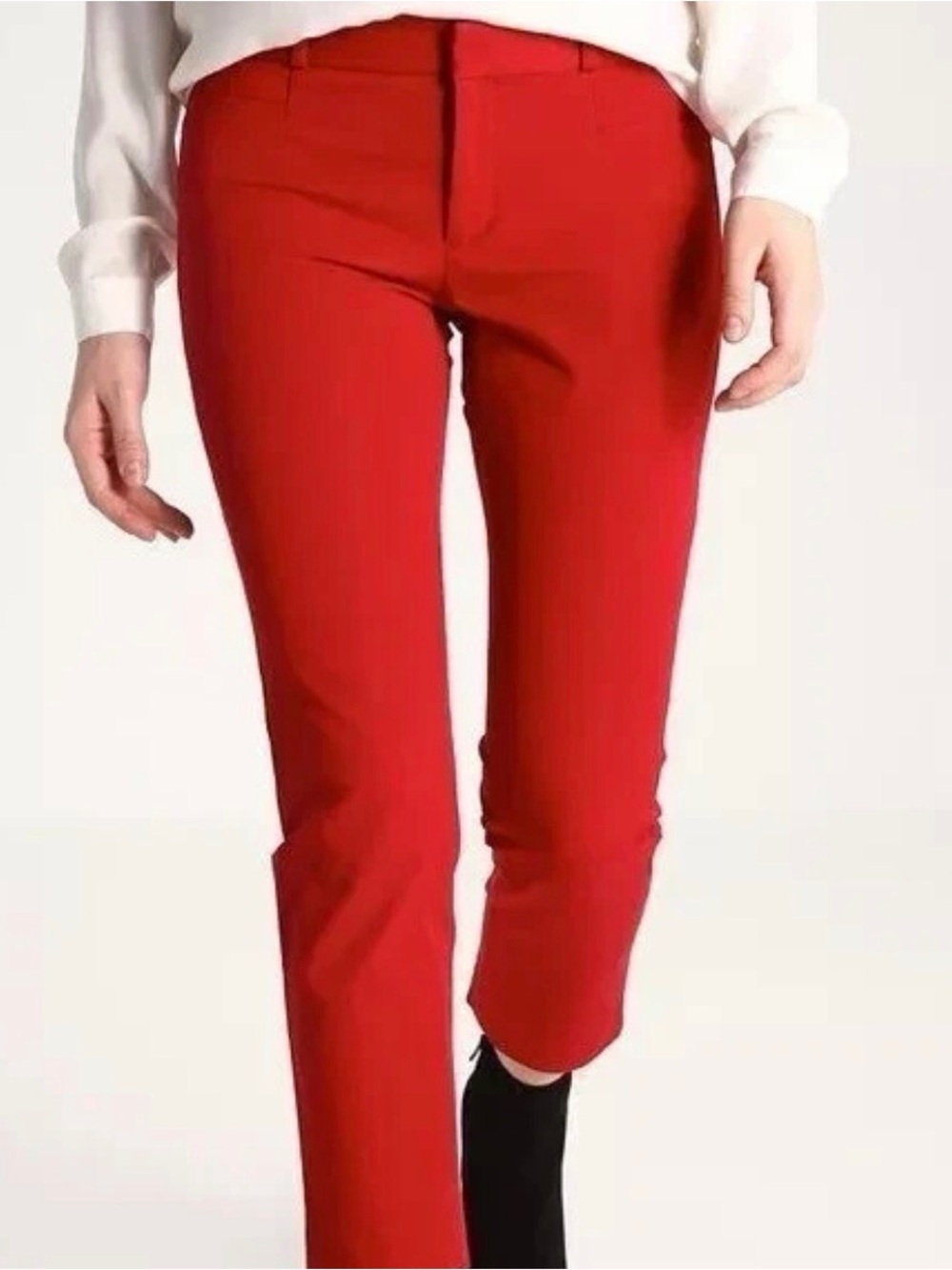 Banana Republic Sloan Red Slim Dress Pants